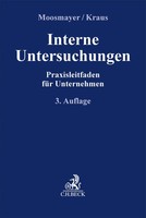 Interne Untersuchungen | Klaus Moosmayer (U. A.) | Taschenbuch | Xxiii | Deutsch
