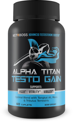 Alpha Titan Testo Gain - Our Best Herbal Test Booster for Men   Energy