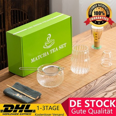 Original Matcha Tee Set / Teeschale Matchaschale / Matchabesen Bambusbesen Besen