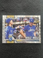 2026 Topps Series 1 Diamante “Royals Muscle” #236 Bobby Witt Jr/Jac Caglianone