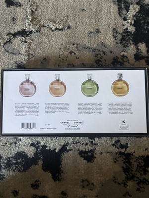 Chanel Chance Gift Set Women's Travel Size Perfume 4x30 ML Bottles