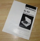 OEM Technics SL-B2 Turntable Operating Instructions Owner Manual - Not a Copy