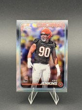 2024 Topps Chrome - Rookies Kris Jenkins #250 Refractor (RC)