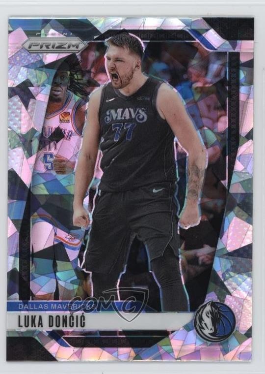 2024-25 Panini Prizm Ice Prizm Luka Doncic #89