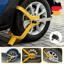 Auto Radkralle Parkkralle Reifensperre Wegfahrsperre orange Diebstahlschutz