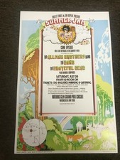 1973 Summer Jam Watkins Glen Allman Brothers Grateful Dead Band Poster 12"x18"