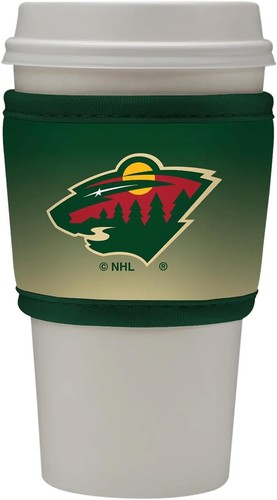 Sok It Neoprene Reusable Insulated Hot Cup Sleeve Minnesota Wild NHL NWT - Afbeelding 1 van 6