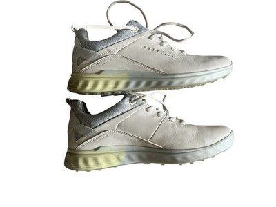ECCO Women s White Golf S-Three Leather Gore-Tex Shoe | 6.5