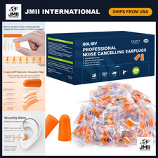 200 Pairs Foam Ear Plugs - 38dB Noise Reduction, Comfortable  Soft Ear Protecti