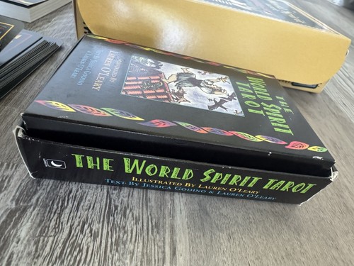 Mazzo di Tarocchi The World Spirit Lauren O'Leary Mazzo e Libretto! BIG BOX 2001 - Foto 5 di 18