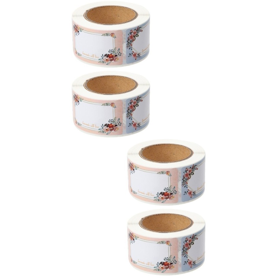 Multi Color Blank Label Stickers for Decoration Writable Sorting Name ...