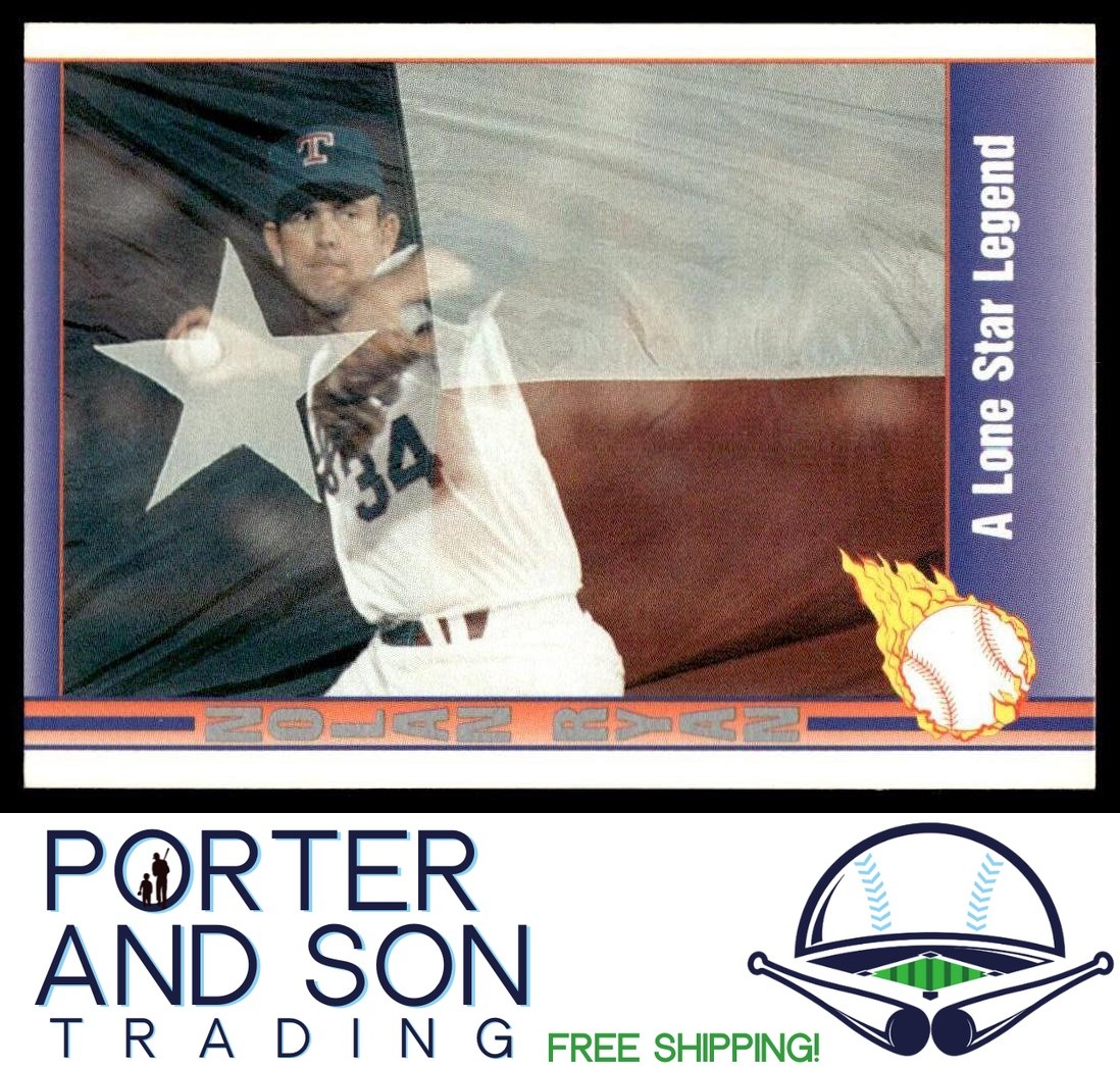 Nolan Ryan 1991 Pacific Nolan Ryan Texas Express I #100 Rangers Baseball Card