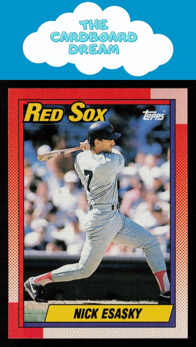 Nick Esasky 1990 Topps #206 Boston Red Sox Baseball Card | eBay