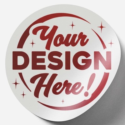 Custom Logo Label Packaging Personalized Vinyl Weather Waterproof Decal Stickers