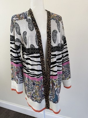 Anthropologie Bricolage Women s LS Knit Open Cardigan Sweater Sz XS