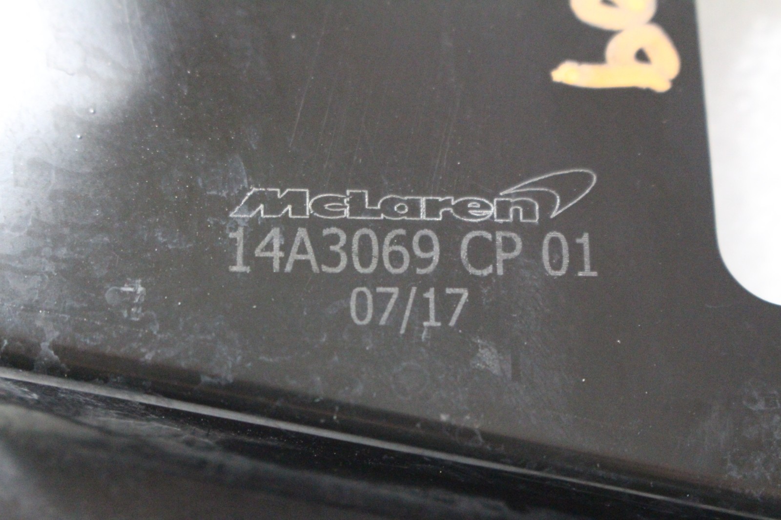McLaren 720s, RH, Right, Horn Holder Bracket, Used, P/N 14A3069CP
