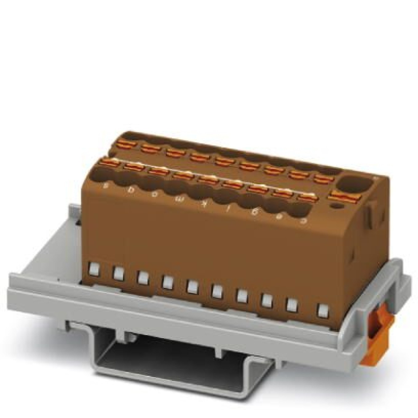 PTFIX Manifold Block 4/18x1.5-ns35 bn, Brown BEA 1047457