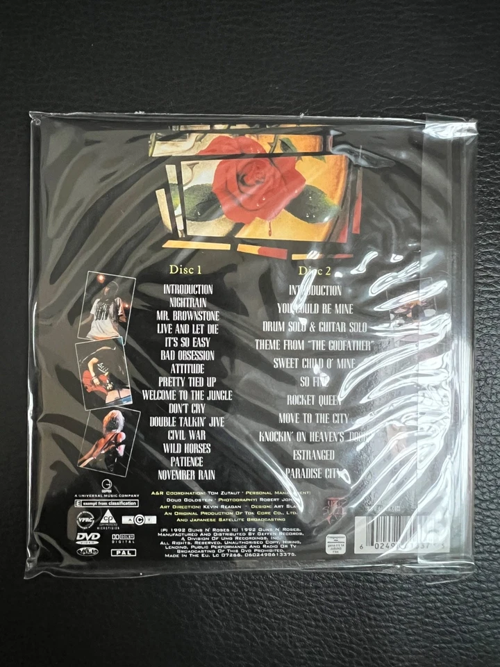 GUNS N' ROSES / Use your Illusion -DoDVD- JAPAN IMPORT -mini LP cover -NEW - - Bild 2 von 2