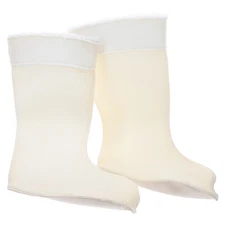  1 Pair Snow Boot Liners: Thickened Warm Winter Sock Inserts - Breathable Rain