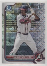 2022 Bowman Chrome Prospects Mega Box Mojo Refractor Mahki Backstrom 0b4t
