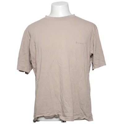 Burlington, T-shirt, Größe: L, Beige, Einfarbig, Herren #bIg