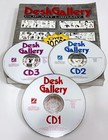 Desk Gallery Clip-Art Library - 3 CDs plus Book - from 1994! Mac/PC - nice! — photo 1
