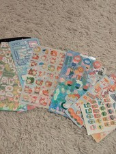 Kawaii sticker journaling bundle lot sanrio deco sheets