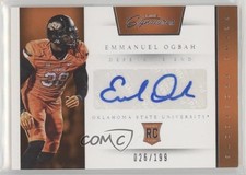 2016 Panini Prime Signatures Prospects 26/199 Emmanuel Ogbah #232 Auto rp9