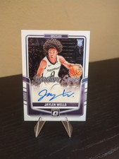 2024-25 Panini Donruss Optic - Signature Series Jaylen Wells RC