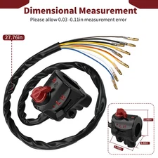 Right Handlebar Switch For Honda CB750K 1969-1970 Replaces 35300-300-672