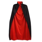 Halloween Vampir Umhang Rot Und Schwarz Vampirmantel Dracula Kostüm Cloak Unisex