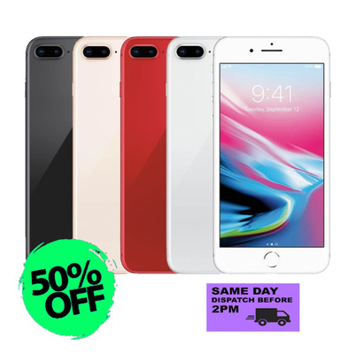 Apple iPhone 8 Plus 64GB iOS Clean ESN Unlocked Verizon T-Mobile