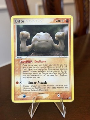 Ditto 62/113 Common Delta Species Pokemon Lightly Played