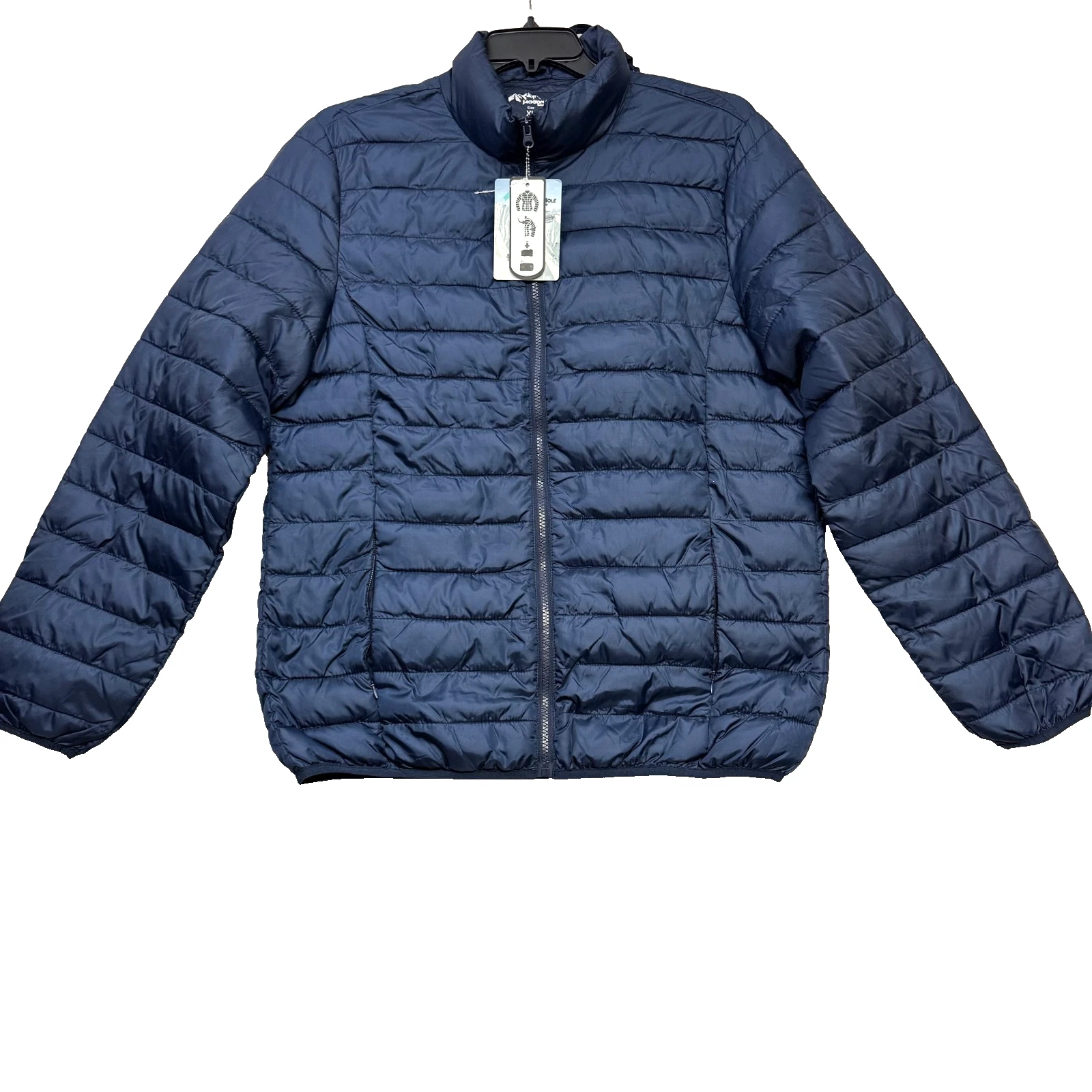 Jackson Hole Men’s Quilted Puffer Jacket Navy XL Lightweight Insulated NWT New
Opens in a new window
