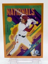 2024 Bowman Chrome Bowman Ascensions James Wood #BA-13 Orange Refractor /25 (RC)