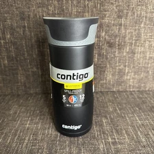 Contigo Spill Proof Travel Travel Mug 16 Oz. Black. New!