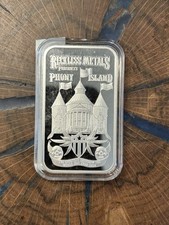 Reckless Metals Phony Island Ringleader Joe Biden Puppet 1 oz Proof .999 Silver 84.00 per troy oz
