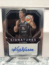 2021 Panini Prizm WNBA Kia Nurse Signatures SG-KNS AUTO Phoenix Mercury