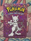 Mewtwo #150 - Vintage Vending Machine Prism Sticker 2000 - Pokemon Card NM