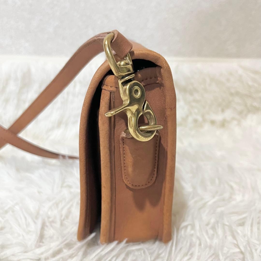 バッグ Old Coach 9755 Shoulder bag Turnlock y2k COACH 9755 Crossbody Shoulder Bag Vintage Leather Turnlock