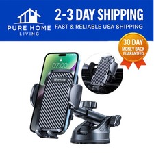 Universal Smartphone Holder: Adjustable 3-in-1 Suction Cup for Safe Driving