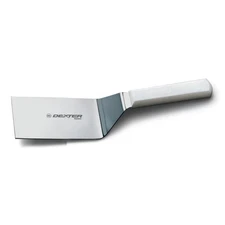 Dexter Russell P94854 Basics White Handle 4 x 3" Hamburger Turner