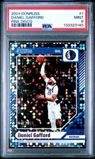 2024 PANINI DONRUSS PINK DISCO #1 DANIEL GAFFORD 12/25 PSA 9
