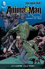 Animal Man Vol. 2  Animal vs. Man the New 52 Paperback Jeff Lemir