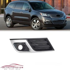 For Chevy Traverse 2013-2017 Fog Light Bezel Cover W/Trim Right Passenger Side