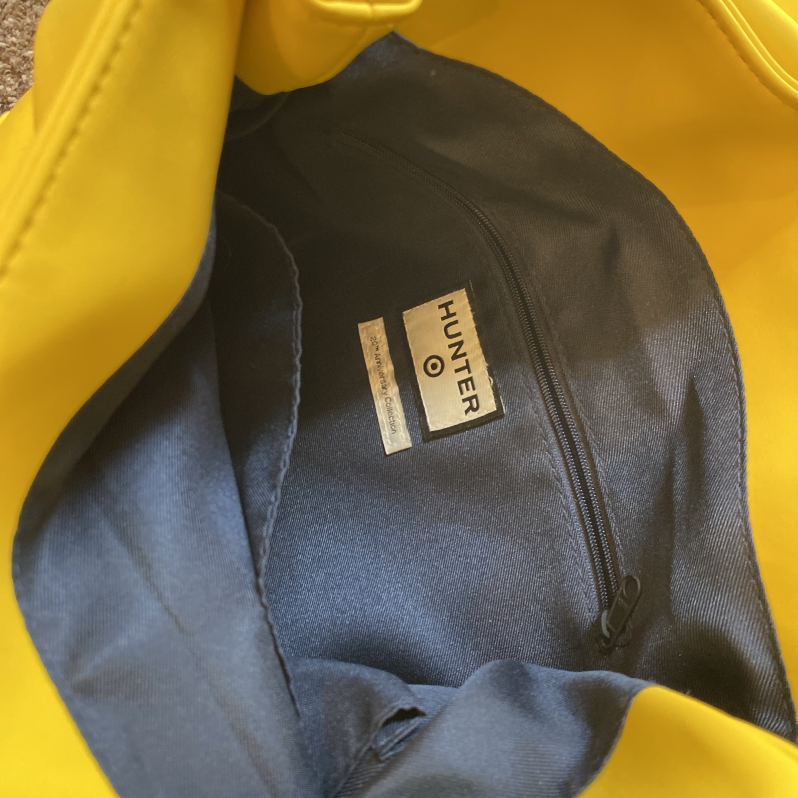 HUNTER for Target Backpack Medium Yellow Waterpro… - image 7