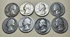 8 US 90% Silver Quarters Assorted Dates $2 Face Value (lot #6)