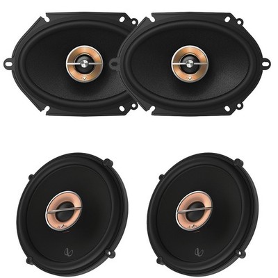 Infinity Kappa Series 255W 6.5''  & 300W 6x8'' Speakers for 1987-1993 Ford Mustang