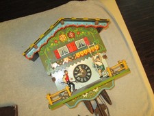 vintage alte Kuckucksuhr Wanduhr Schwarzwald  Schmeckenbecker West Germany 