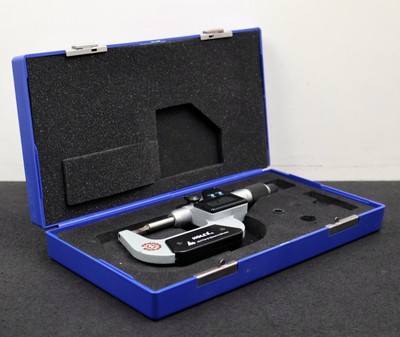 HOLEX HOFFMANN Digital Micrometer No. 421724 with narrow measuring surfaces